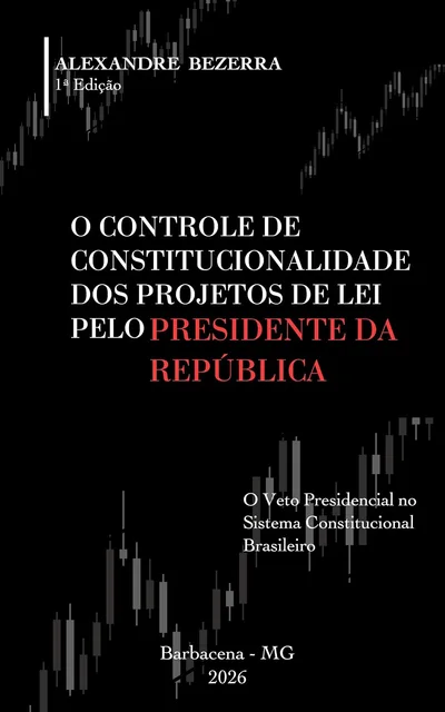 Capa do livro sobre o veto presidencial